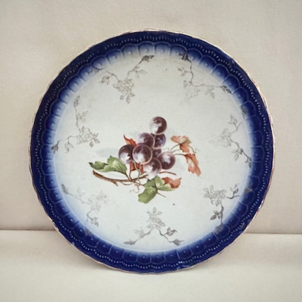 Vintage Blue Plate